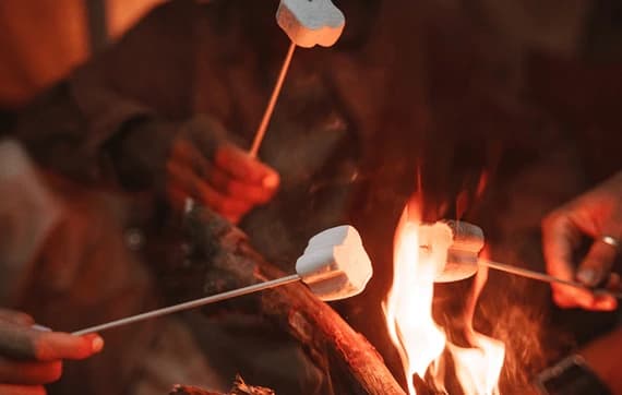 Bonfire and S’mores