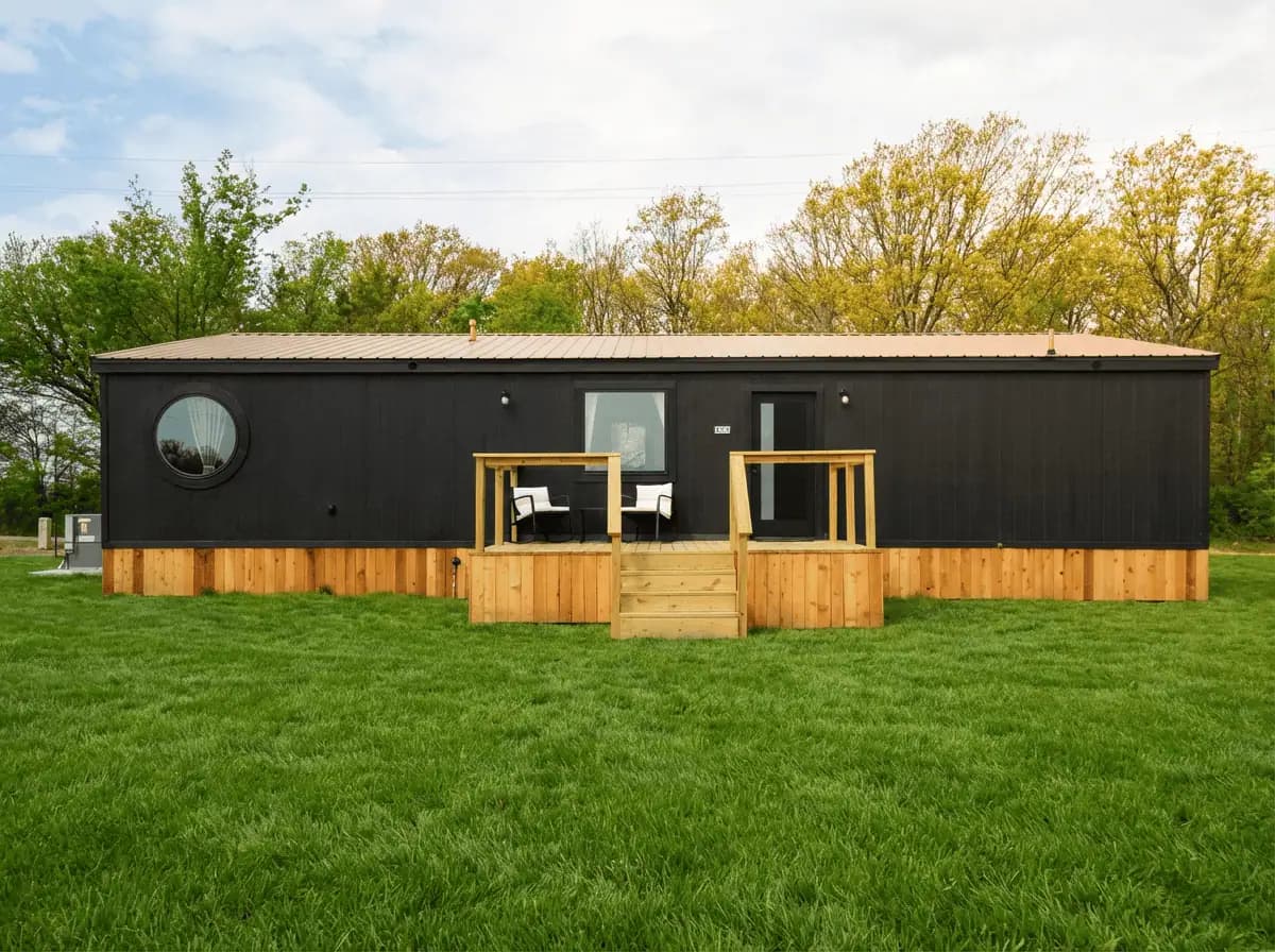 Family cabin exterior